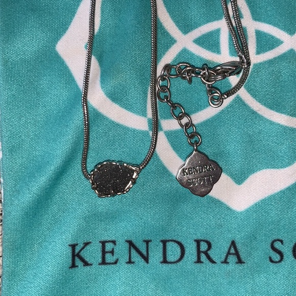 Kendra Scott Platinum Drusy Set - Picture 4 of 4